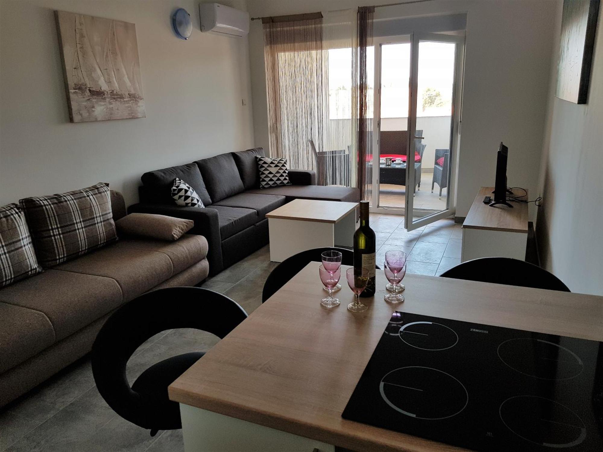 Summer Holiday Apartments Novalja Phòng bức ảnh